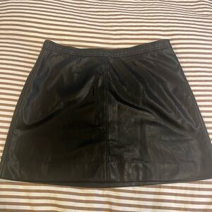 J. Crew Black Mini Skirt